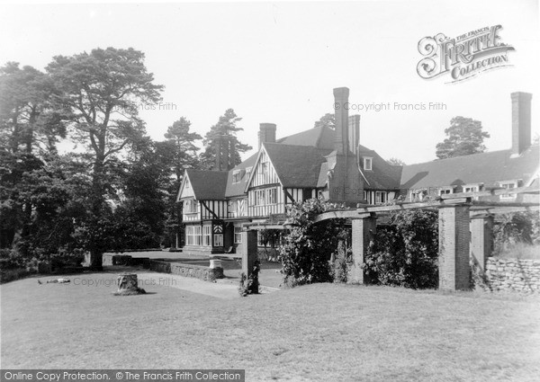 Photo of Holmbury St Mary, Pasture Wood From The Tennis Courts c.1955