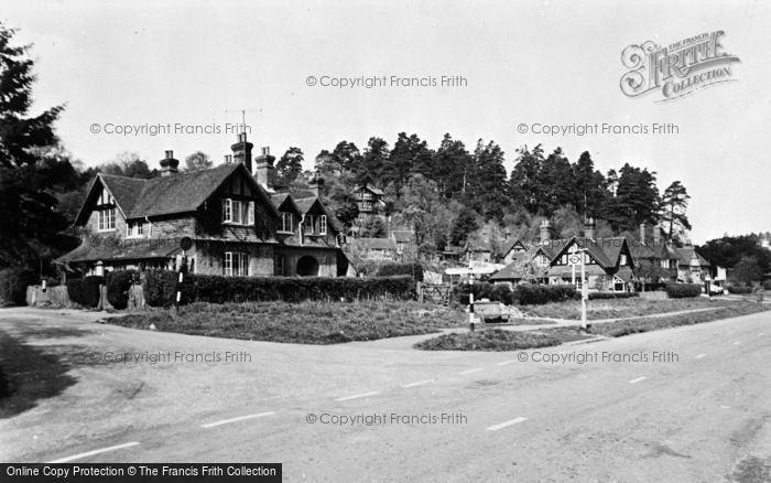 Photo of Holmbury St Mary, Post Office Corner c.1960