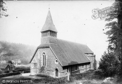 St Mary's Church 1906, Holmbury St Mary