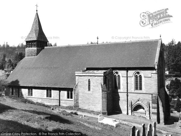 Photo of Holmbury St Mary, St Mary The Virgin Church c.1955