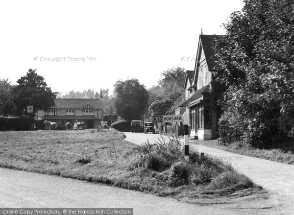 Photo of Holmbury St Mary, The Green c.1955