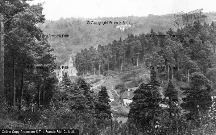 Photo of Holmbury St Mary, The Village And St Mary The Virgin Church 1909