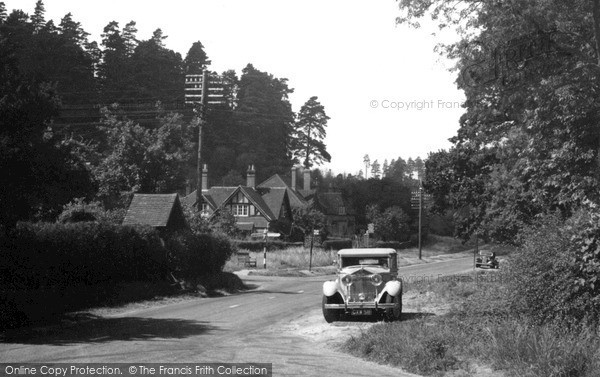 Photo of Holmbury St Mary, the Village c1955