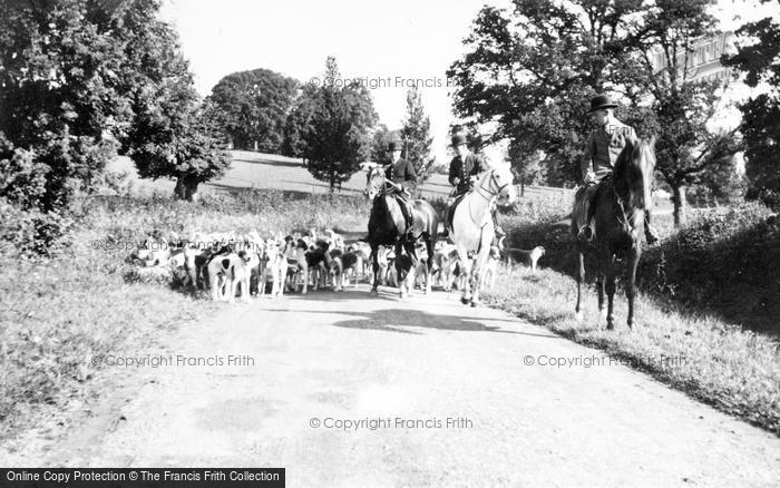 Photo of Holme Lacy, The Hunt c.1939