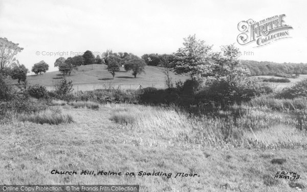 Photo of Holme On Spalding Moor, Church Hill c.1965