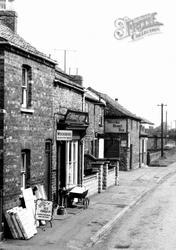 Shops, Moorend c.1965, Holme-on-Spalding-Moor