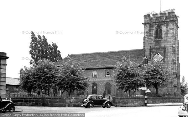 Photo of Holmes Chapel, St Luke's Church c.1955