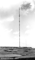 Holme Moss Television Mast c.1955, Holmfirth