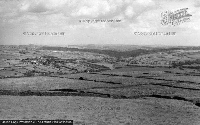 Photo of Holmfirth, Holme Valley From Holme Moss c.1955