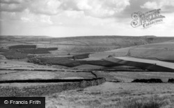 Holme Valley From Holme Moss c.1955, Holmfirth