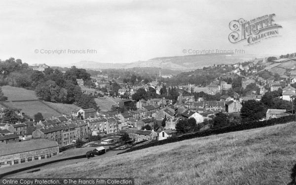 Photo of Holmfirth, The Village c.1955