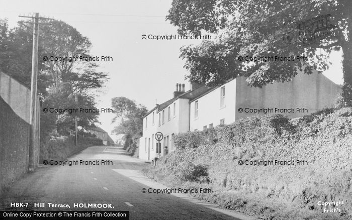 Photo of Holmrook, Hill Terrace c.1955
