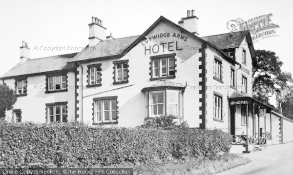 Photo of Holmrook, Lutwidge Arms Hotel c.1955