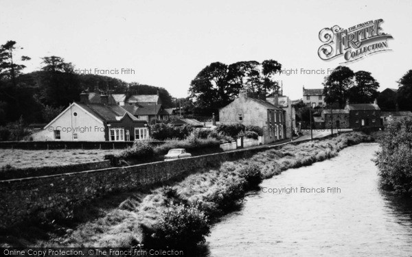 Photo of Holmrook, The Village And River c.1955