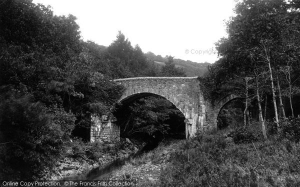 Photo of Holne, River Dart, Holne Bridge 1890