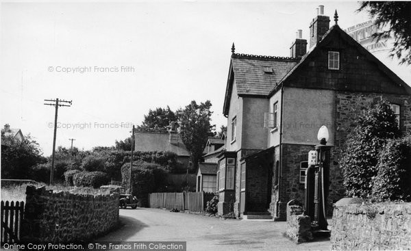 Photo of Holne, The Village c.1955