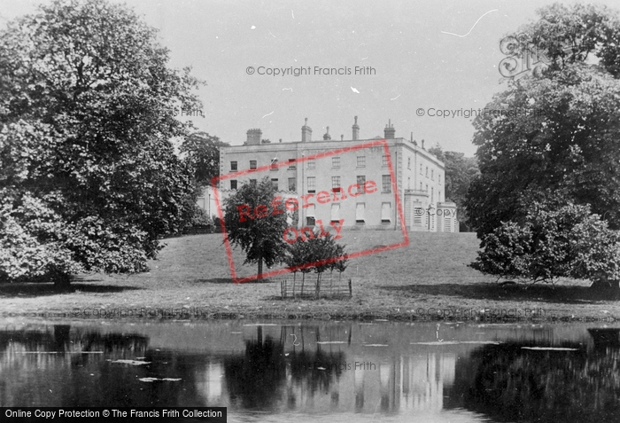 Photo of Holt, Bayfield Hall From The Lake  1896