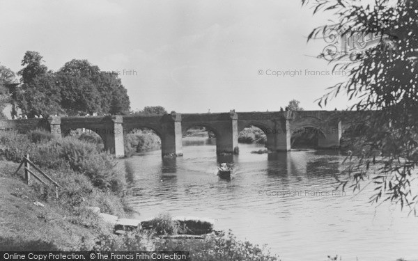 Photo of Holt, Bridge And River Dee c.1950