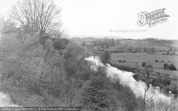 Photo of Holt Fleet, A Glimpse Of The River c.1955