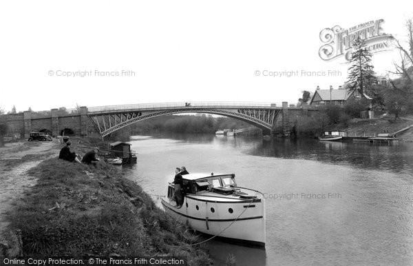 Photo of Holt Fleet, the Bridge c1955