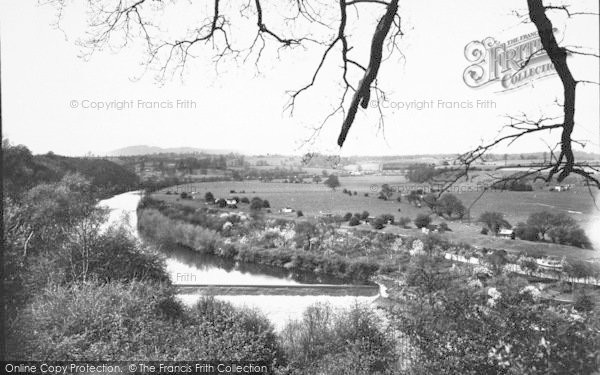 Photo of Holt Fleet, The Lock And Valley c.1955