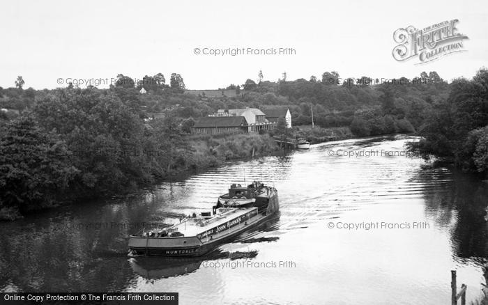 Photo of Holt Fleet, The River From The Bridge c.1960