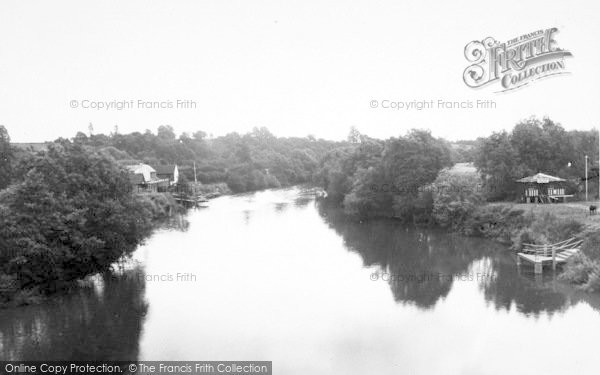 Photo of Holt Fleet, The River From The Bridge c.1960