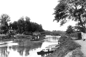 The River Severn 1907, Holt Fleet