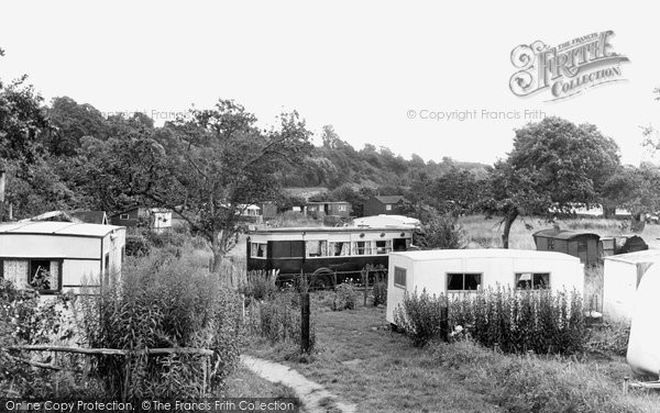 Photo of Holt Fleet, The Wharf Hotel Camping Site c.1955