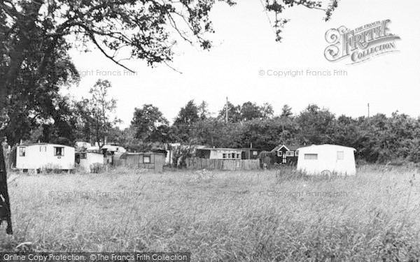 Photo of Holt Fleet, The Wharf Hotel Camping Site c.1960