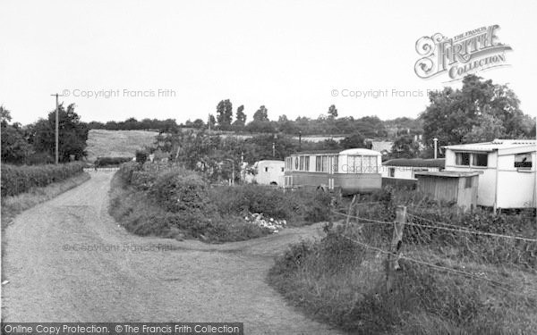 Photo of Holt Fleet, The Wharf Hotel Camping Site c.1960