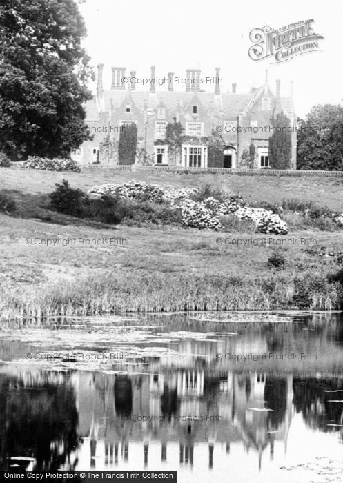 Photo of Holt, Hall From The Lake 1896