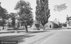Memorial And Cross c.1955, Holt