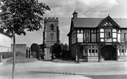 St Chad's Church And Village c.1950, Holt