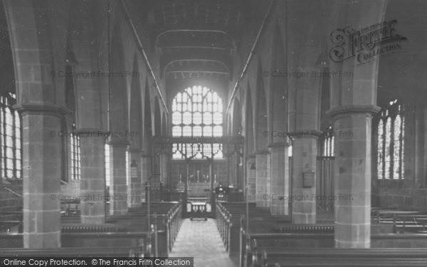 Photo of Holt, St Chad's Church Interior c.1950