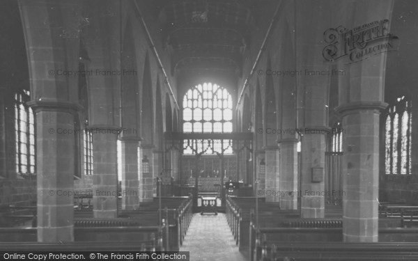 Photo of Holt, St Chad's Church Interior c.1950