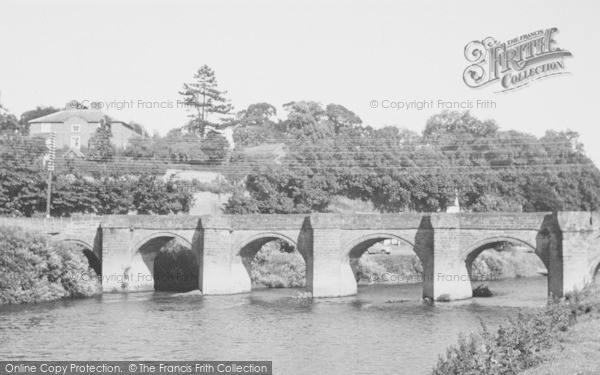 Photo of Holt, The Bridge By Holt And Farndon c.1955