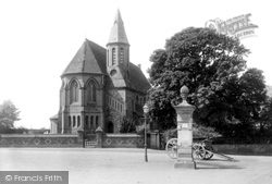 The Methodist Free Church And Milestone (Pineapple Obelisk) 1896, Holt