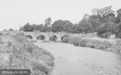 The River And Bridge c.1960, Holt