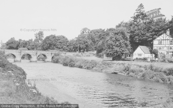 Photo of Holt, The River And Bridge c.1960