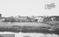 The River Dee And Church c.1960, Holt