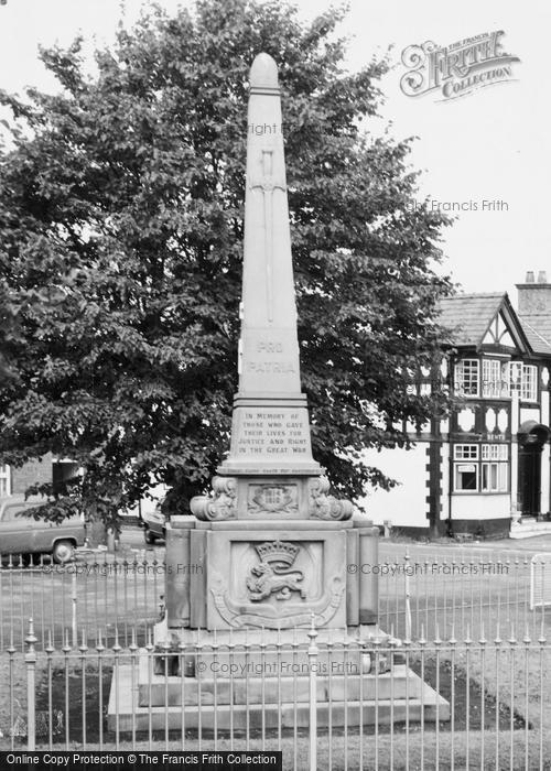 Photo of Holt, The War Memorial c.1960