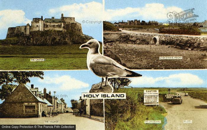 Photo of Holy Island, Composite c.1960