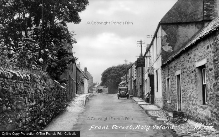 Photo of Holy Island, Front Street c.1939