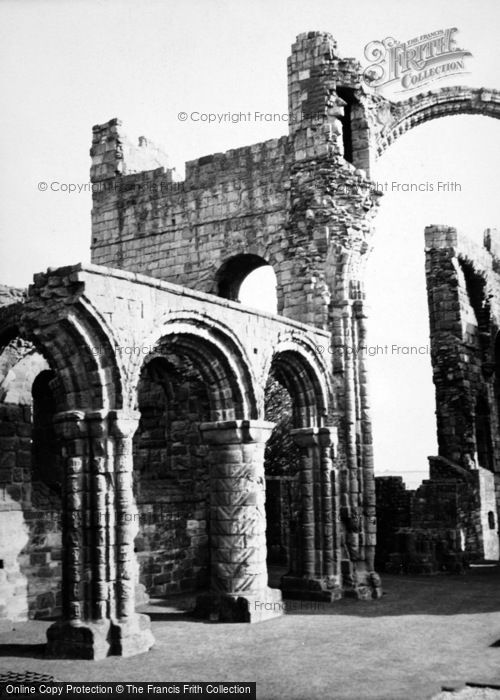 Photo of Holy Island, Lindisfarne Priory c.1950