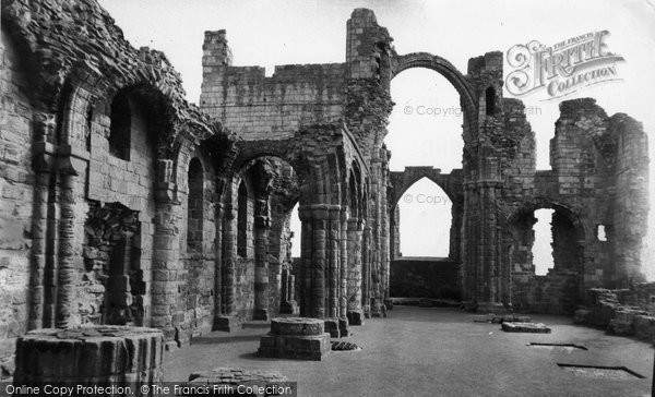 Photo of Holy Island, Lindisfarne Priory c.1960