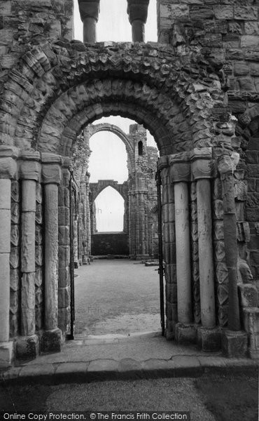 Photo of Holy Island, Lindisfarne Priory c.1960