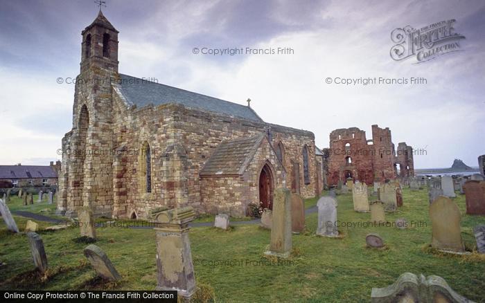 Photo of Holy Island, Lindisfarne Village Church c.1990