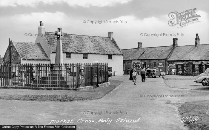 Photo of Holy Island, Market Cross c.1960