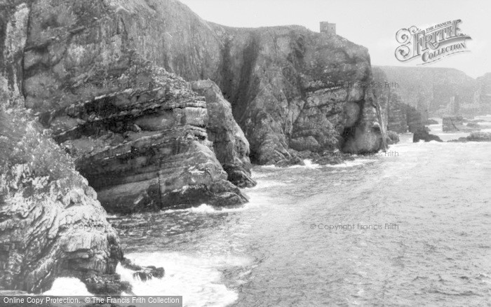 Photo of Holy Island, Rocky Coast c.1930